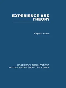 Korner |  Experience and Theory | Buch |  Sack Fachmedien