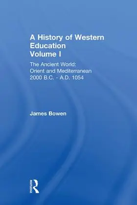 Bowen |  Hist West Educ | Buch |  Sack Fachmedien