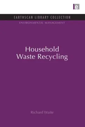 Waite |  Household Waste Recycling | Buch |  Sack Fachmedien