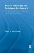 Leslie |  Tourism Enterprises and Sustainable Development | Buch |  Sack Fachmedien