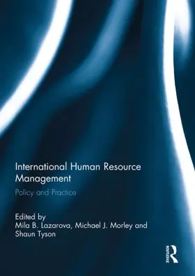 Lazarova / Morley / Tyson |  International Human Resource Management | Buch |  Sack Fachmedien