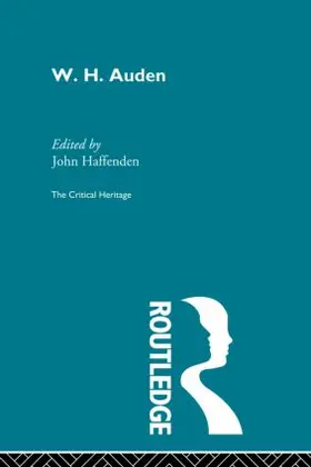 Haffenden |  W.H. Auden | Buch |  Sack Fachmedien