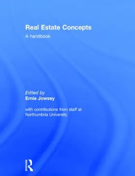 Jowsey | Real Estate Concepts | Buch | 978-0-415-85741-3 | www.sack.de