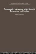 Jespersen |  Progress in Language, with special reference to English | Buch |  Sack Fachmedien