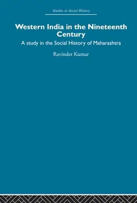 Kumar |  Western India in the Nineteenth Century | Buch |  Sack Fachmedien