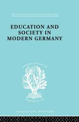  Education & Society in Modern Germany | Buch |  Sack Fachmedien