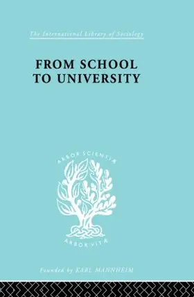 Dale | From School to University | Buch | 978-0-415-86403-9 | www.sack.de