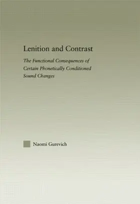 Gurevich |  Lenition and Contrast | Buch |  Sack Fachmedien