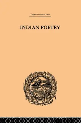 Arnold |  Indian Poetry | Buch |  Sack Fachmedien