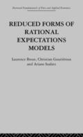 Broze / Gourieroux / Szafarz |  Reduced Forms of Rational Expectations Models | Buch |  Sack Fachmedien
