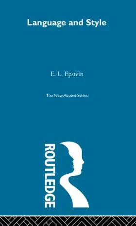 Epstein | Language and Style | Buch | 978-0-415-86637-8 | www.sack.de