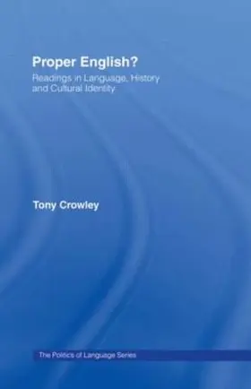 Crowley |  Proper English | Buch |  Sack Fachmedien