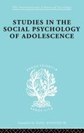 Forrester et al / Richardson |  Studies in the Social Psychology of Adolescence | Buch |  Sack Fachmedien