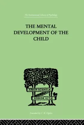 Buhler |  The Mental Development of the Child | Buch |  Sack Fachmedien