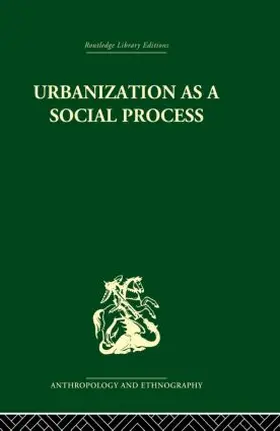 Little |  Urbanization as a Social Process | Buch |  Sack Fachmedien