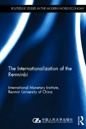  The Internationlization of the Renminbi | Buch |  Sack Fachmedien