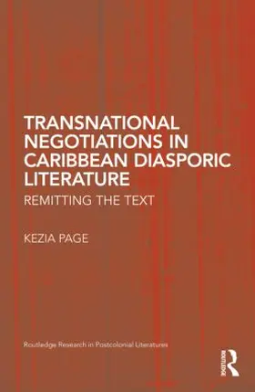 Page |  Transnational Negotiations in Caribbean Diasporic Literature | Buch |  Sack Fachmedien