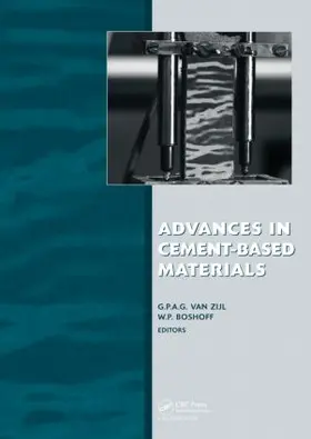 Van Zijl / Boshoff |  Advances in Cement-Based Materials | Buch |  Sack Fachmedien