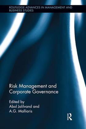Jalilvand / Malliaris | Risk Management and Corporate Governance | Buch | 978-0-415-87970-5 | sack.de