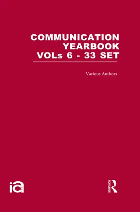 Various | Communication Yearbooks Vols 6-33 Set | Buch | 978-0-415-88009-1 | www.sack.de