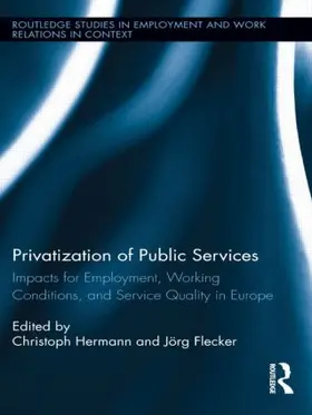 Hermann / Flecker |  Privatization of Public Services | Buch |  Sack Fachmedien