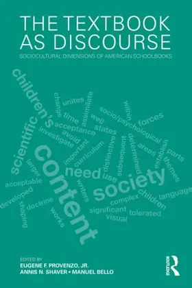 Provenzo, Jr. / Shaver / Bello |  The Textbook as Discourse | Buch |  Sack Fachmedien