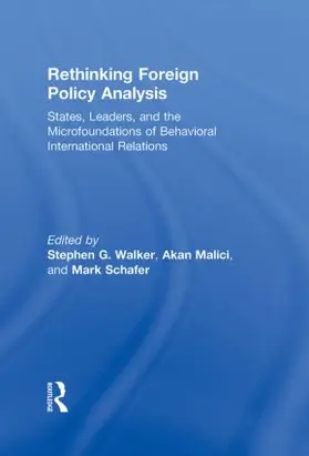 Walker / Malici / Schafer |  Rethinking Foreign Policy Analysis | Buch |  Sack Fachmedien
