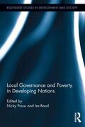 Pouw / Baud |  Local Governance and Poverty in Developing Nations | Buch |  Sack Fachmedien