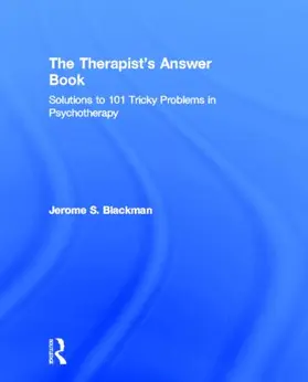 Blackman | The Therapist's Answer Book | Buch | 978-0-415-88891-2 | www.sack.de
