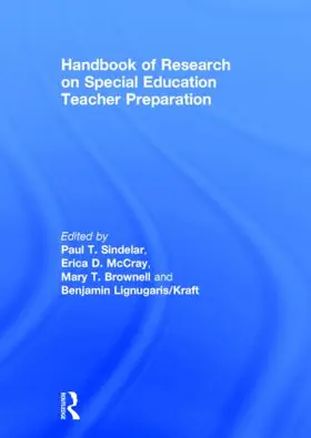 McCray / Sindelar / Brownell | Handbook of Research on Special Education Teacher Preparation | Buch | 978-0-415-89308-4 | www.sack.de
