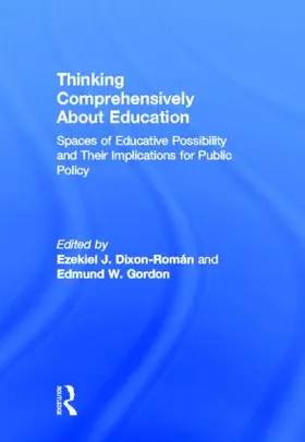 Dixon-Román / Gordon |  Thinking Comprehensively About Education | Buch |  Sack Fachmedien