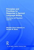 Andrade / Evans |  Principles and Practices for Response in Second Language Writing | Buch |  Sack Fachmedien