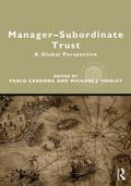 Cardona / Morley |  Manager-Subordinate Trust | Buch |  Sack Fachmedien