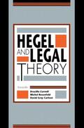 Cornell / Rosenfeld / Carlson |  Hegel and Legal Theory | Buch |  Sack Fachmedien