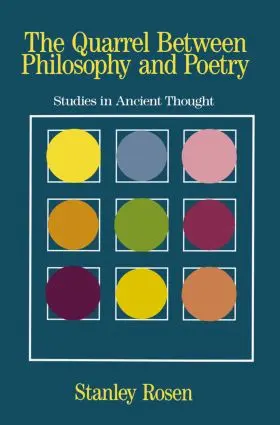 Rosen |  The Quarrel Between Philosophy and Poetry | Buch |  Sack Fachmedien