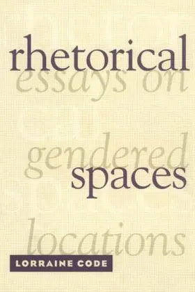 Code |  Rhetorical Spaces | Buch |  Sack Fachmedien