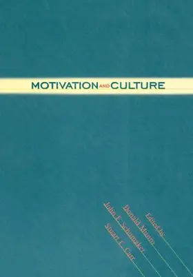 Munro / Schumaker / Carr |  Motivation and Culture | Buch |  Sack Fachmedien