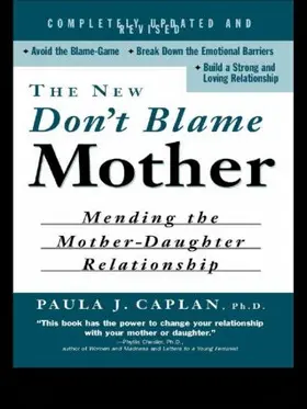 Caplan | The New Don't Blame Mother | Buch | 978-0-415-92630-0 | www.sack.de