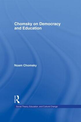 Chomsky / Otero |  Chomsky on Democracy and Education | Buch |  Sack Fachmedien