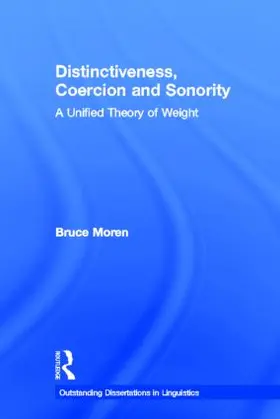 Moren | Distinctiveness, Coercion and Sonority | Buch | 978-0-415-93780-1 | sack.de