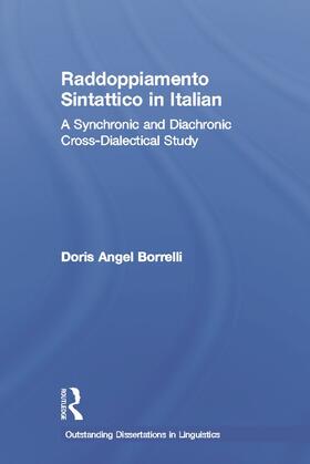 Borrelli |  Raddoppiamento Sintattico in Italian | Buch |  Sack Fachmedien