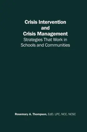 Thompson | Crisis Intervention and Crisis Management | Buch | 978-0-415-94818-0 | www.sack.de