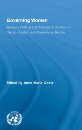 Goetz |  Governing Women | Buch |  Sack Fachmedien