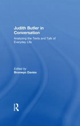 Davies |  Judith Butler in Conversation | Buch |  Sack Fachmedien