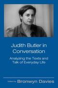 Davies |  Judith Butler in Conversation | Buch |  Sack Fachmedien