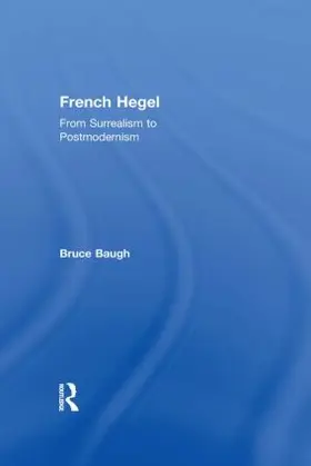 Baugh |  French Hegel | Buch |  Sack Fachmedien