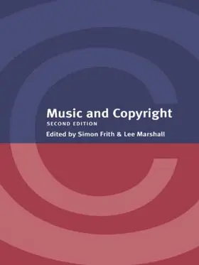 Marshall / Frith |  Music and Copyright | Buch |  Sack Fachmedien