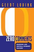 Lovink |  Zero Comments | Buch |  Sack Fachmedien