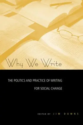 Downs |  Why We Write | Buch |  Sack Fachmedien