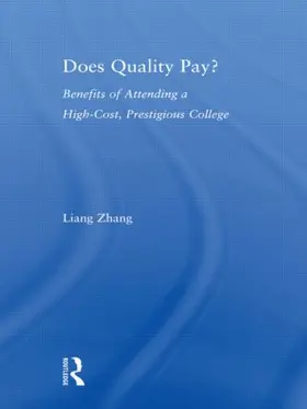 Zhang |  Does Quality Pay? | Buch |  Sack Fachmedien